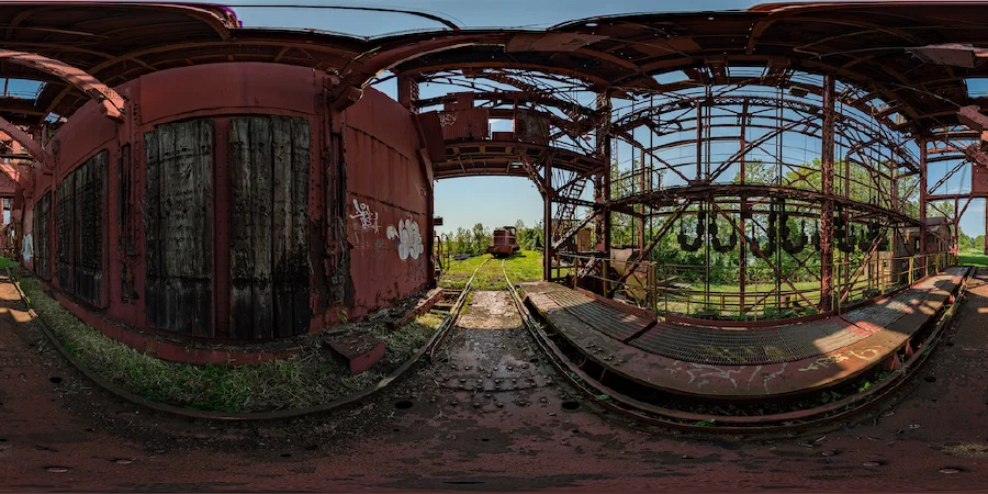 Pittsburgh - Carrie Furnace Train Station