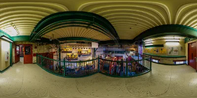 Inside the incline museum.